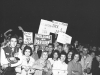 Crowd waiting to greet John F. Kennedy at Carswell Air Force Base, 11/21/1963